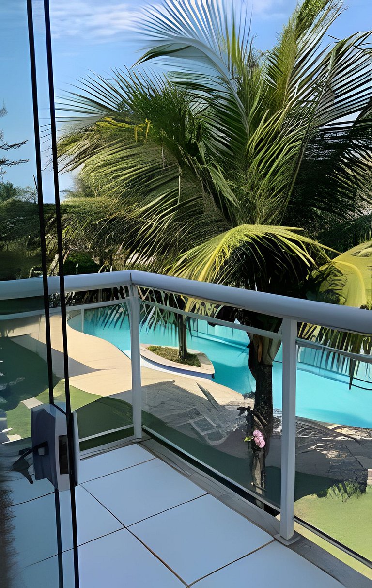 Agradável Casa em Cond de frente para a Praia Rasa