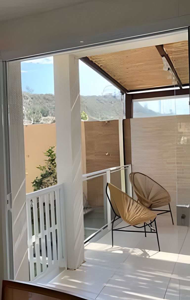 Agradável Casa em Cond de frente para a Praia Rasa