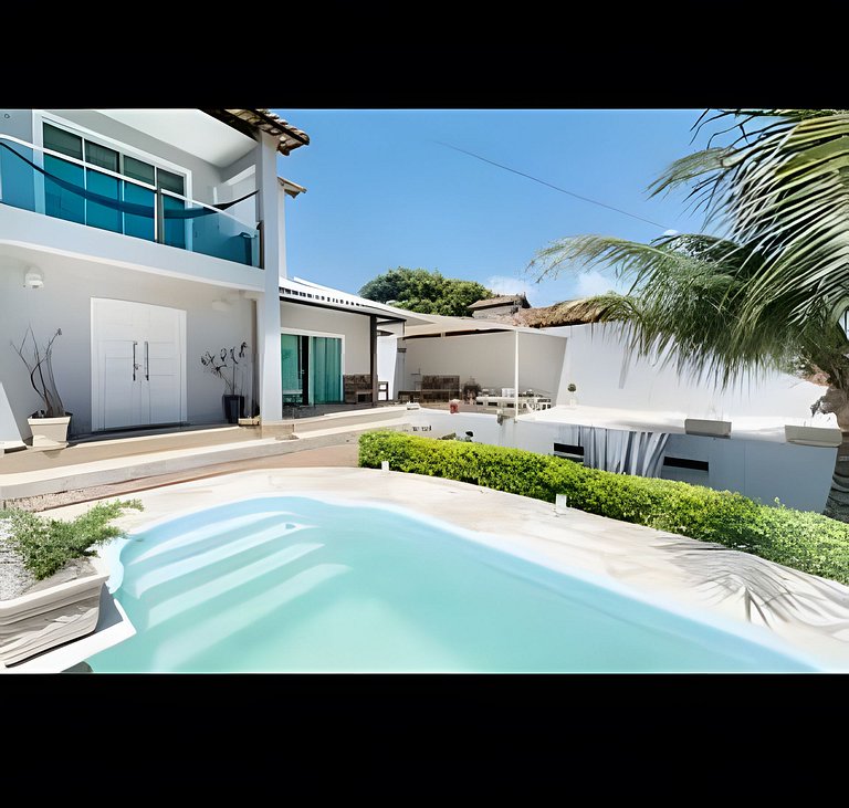 Increíble casa en Geribá con piscina