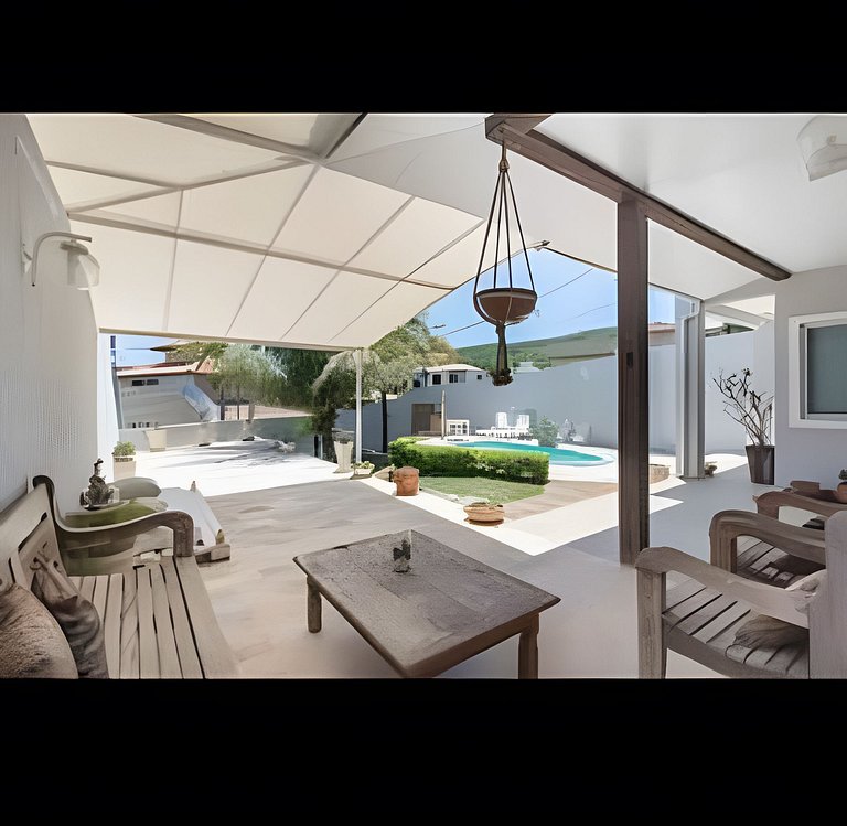 Increíble casa en Geribá con piscina