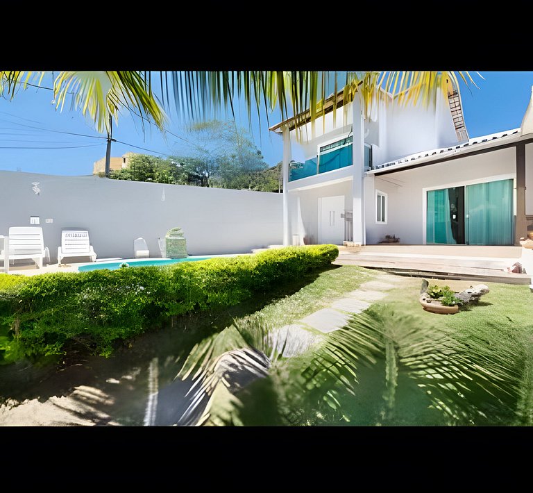 Increíble casa en Geribá con piscina