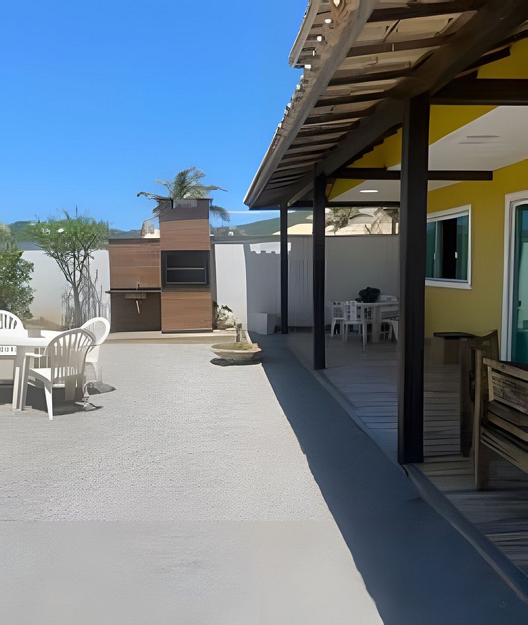 Casa Pé na Areia com duas suítes