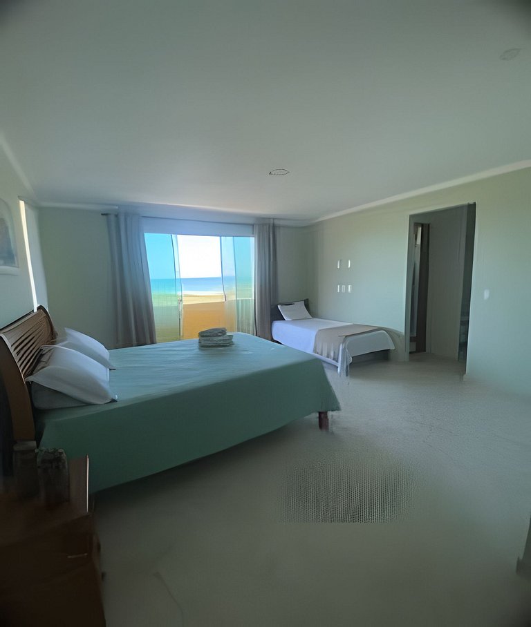 Casa Pé na Areia com duas suítes