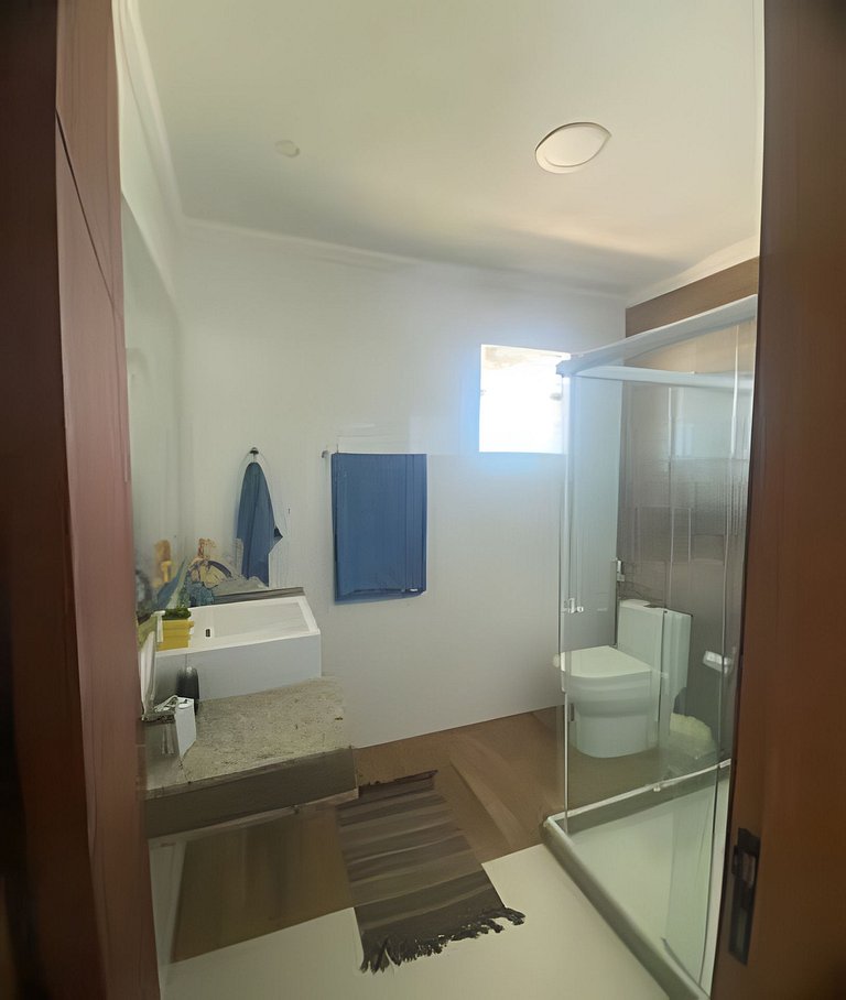 Casa Pé na Areia com duas suítes