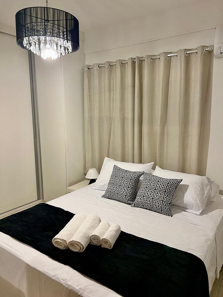 Elegante Apto 2 quartos na Rua Principal