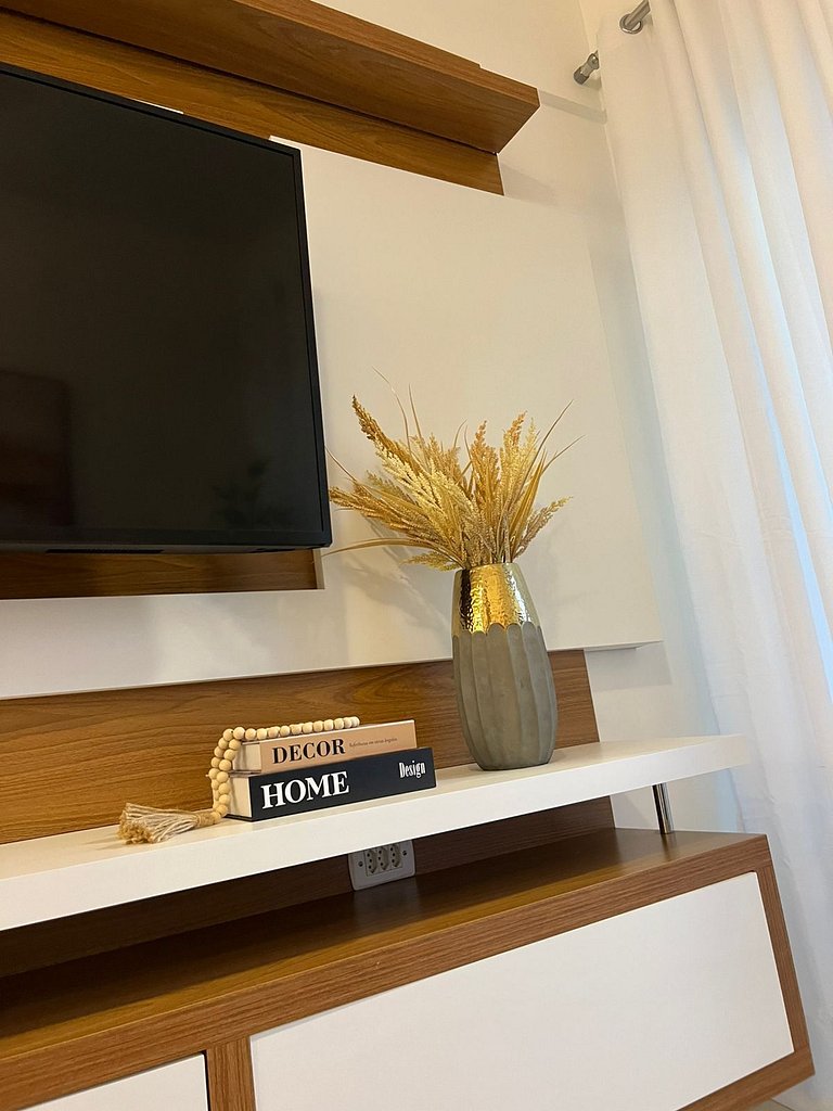 Elegante Apto 2 quartos na Rua Principal