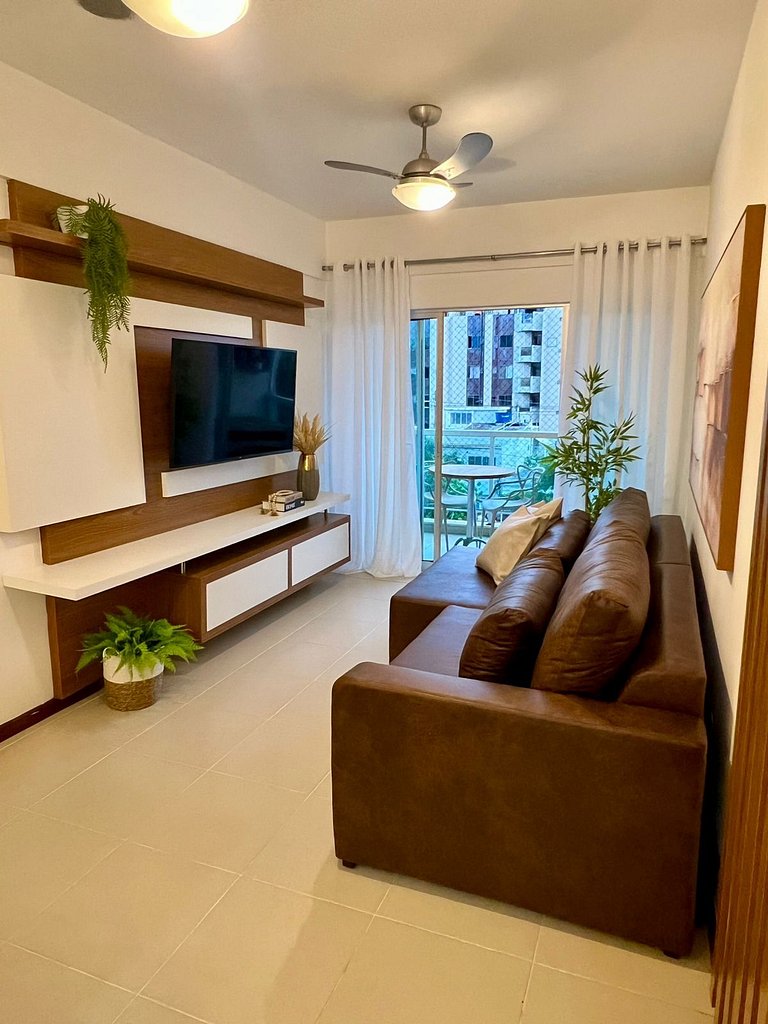 Elegante Apto 2 quartos na Rua Principal