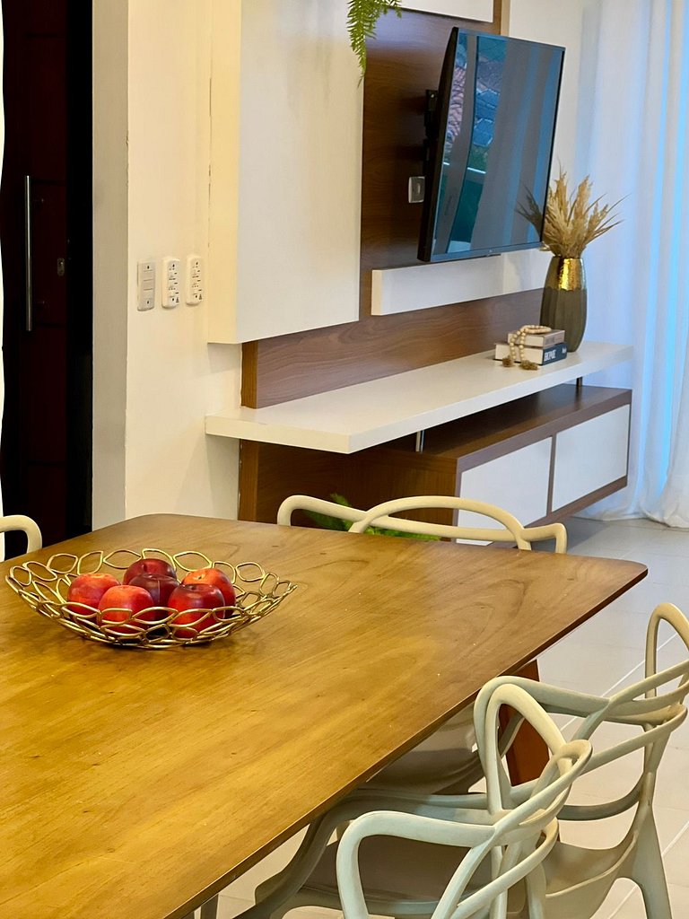 Elegante Apto 2 quartos na Rua Principal