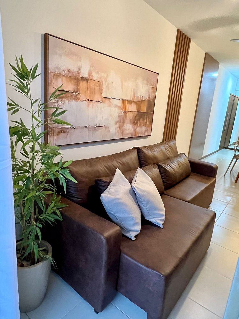 Elegante Apto 2 quartos na Rua Principal