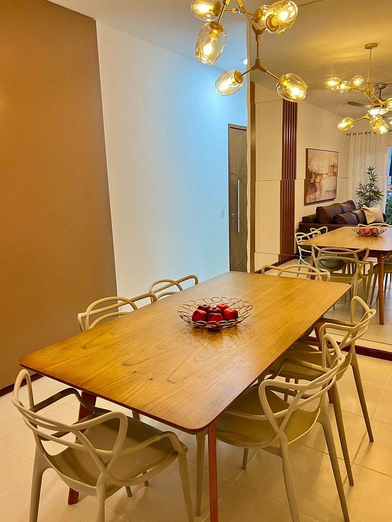 Elegante Apto 2 quartos na Rua Principal