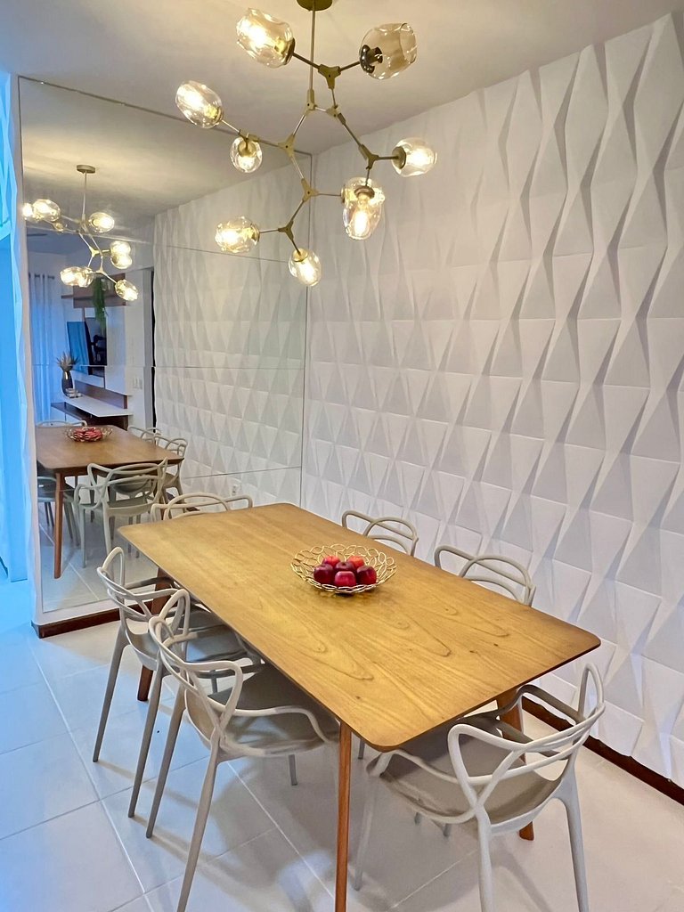 Elegante Apto 2 quartos na Rua Principal