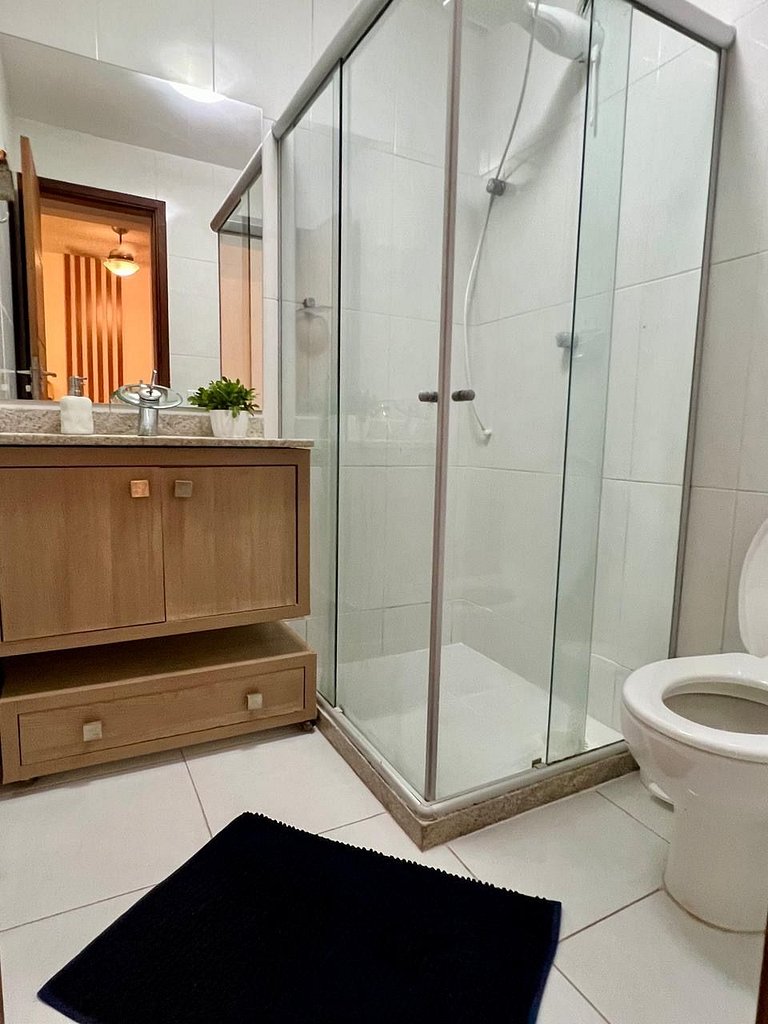 Elegante Apto 2 quartos na Rua Principal