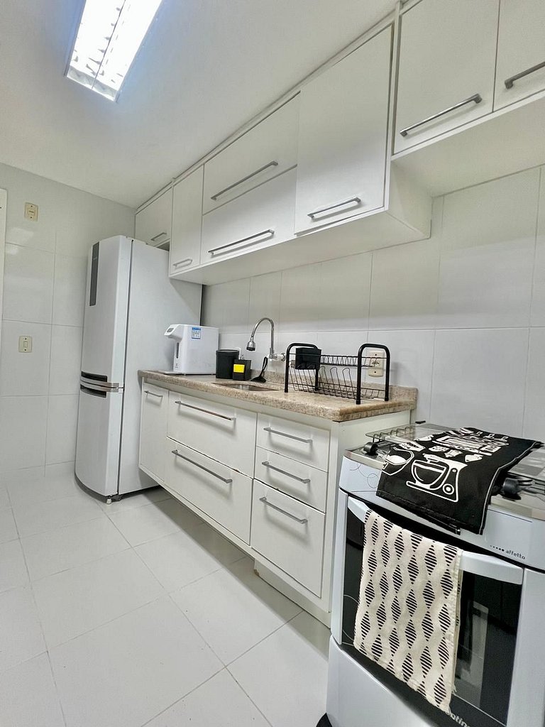 Elegante Apto 2 quartos na Rua Principal