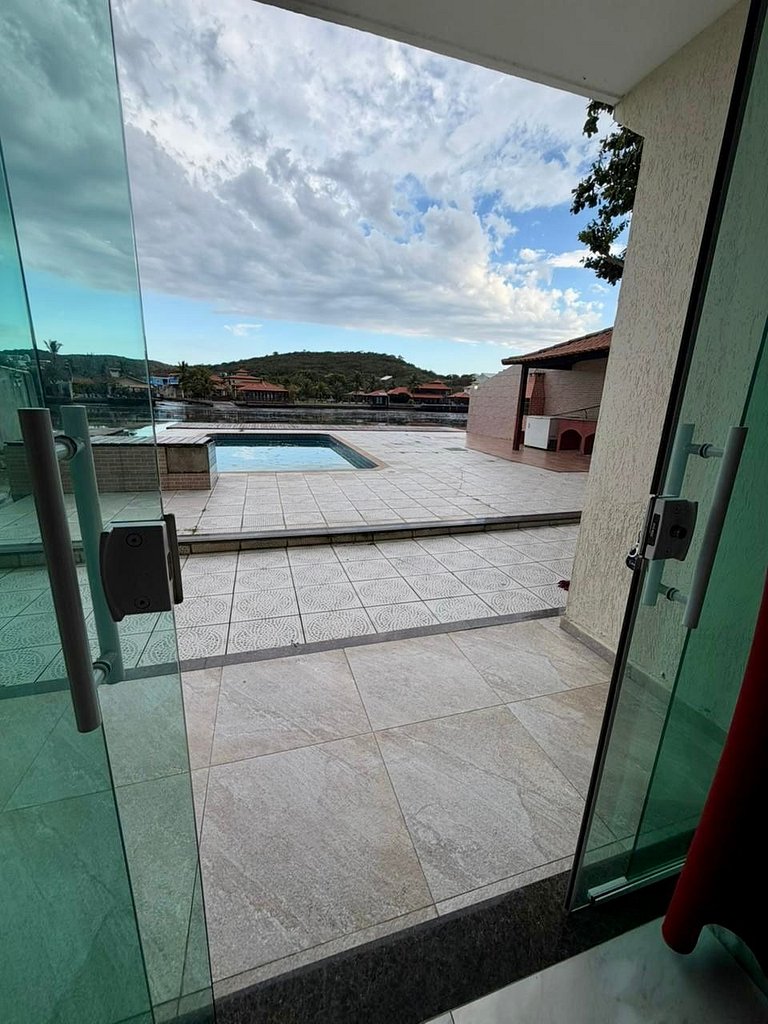 Casa de Frente para lagoa em Cabo Frio