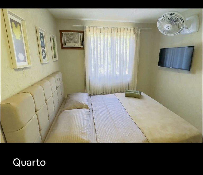 Amavel Casa em Cond. de frente para a Praia Rasa