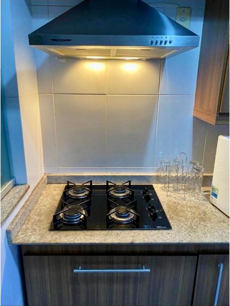 Apto Completo 2 quartos na Rua Principal